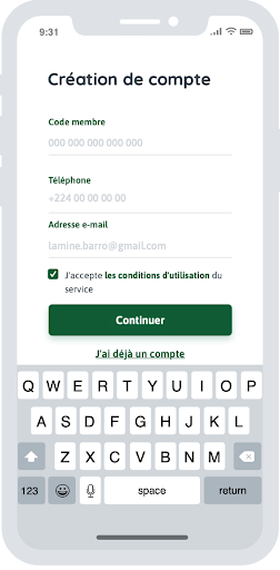 Credit Mobile par Crédit Rural Screen 2