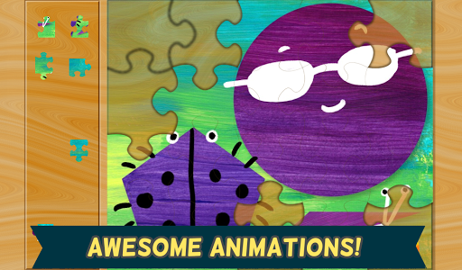 Screenshot of Shape Games for Kids: Puzzles
