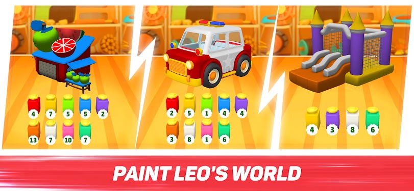 #3. Leo Runner: car games for kids (Android) By: Project First LLC