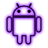 GloWorks Purple ADW Theme icon