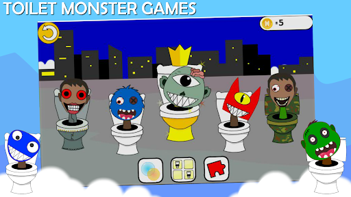 Toilet Monster games