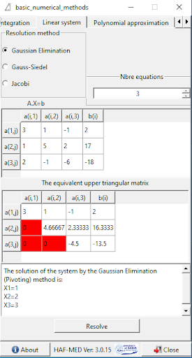 Basic Numerical Methods Screen 2