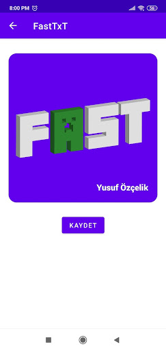 FastTxT - Fast Message Image Screen 2