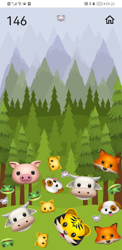 Cute Animal Merge:merge games Screen 2