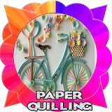paper craft quilling icon