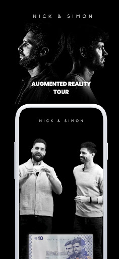 Android application Nick & Simon AR tour screenshort