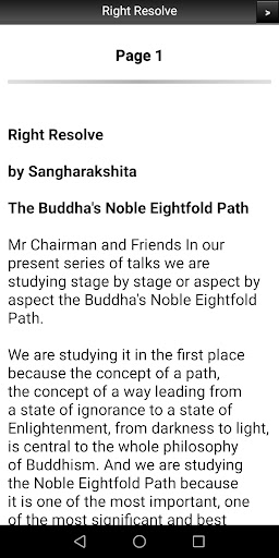 Buddhism: Right Resolve Screen 3