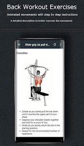 Captura de Pantalla 3 Los ejercicios de entrenamient android