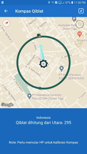 QIBLAT & JADWAL SHOLAT Screen 2