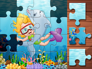 Princess Jigsaw Puzzles Kids - Screenshot 1
