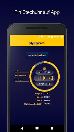 Stempeluhr + Brutto Netto Rech Screen 2