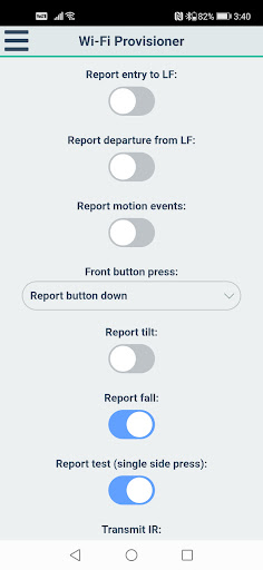 WiFi Provisioner Screen 3