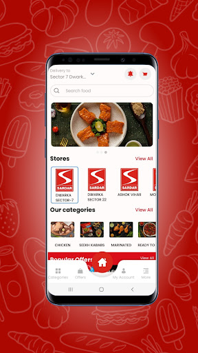 Android application Sardar - A Pure Meat Shop screenshort