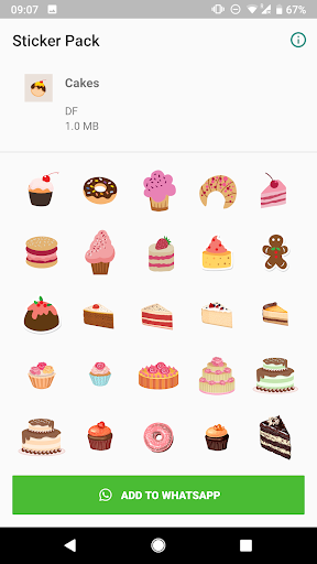 Cakes Stickers For WhatsApp Screen 2