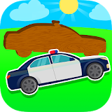 Police Car Puzzle for Baby icon