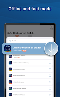 Oxford Dictionary & Thesaurus Capture d'écran