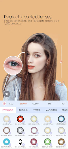 PinkKing - Colored Lens Try On screenshot