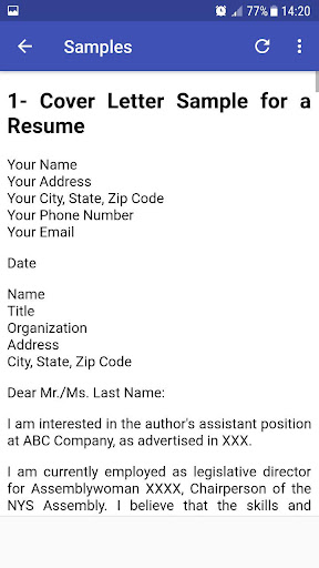 Job Application