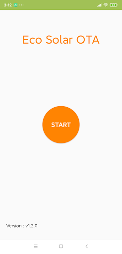 Android application EcoSolarOTA screenshort