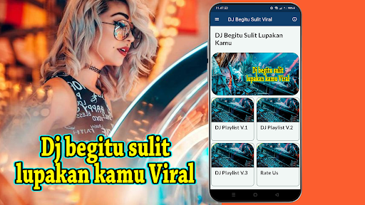 Android application DJ Begitu Sulit Lupakan Kamu screenshort