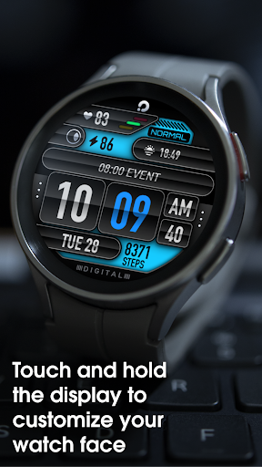 PRADO 04 Digital Watch Face Screen 3