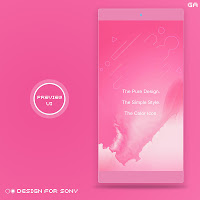 P XPERIA Theme™ | PINK - Design For SONY