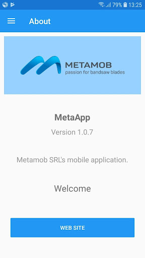 Android application MetaApp screenshort