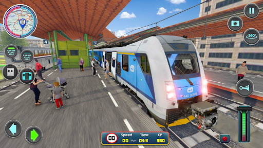城市 火车 司机- 火车 游戏 screenshot 2