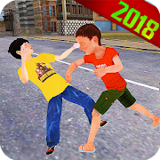 Kids Fighting Games - Gangster in Street