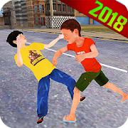 Kids Fighting Games - Gangster in Street  for PC Windows and Mac
