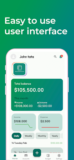 Android application Money Manager Expense & Budget screenshort