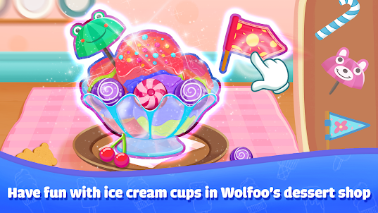 Wolfoo Ice Cream Shop: Dessert
