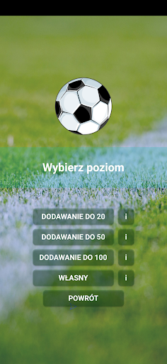 Dodawanie piłka nożna Screen 2