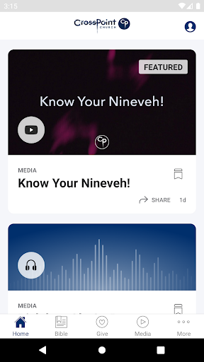 Android application Crosspoint NC screenshort