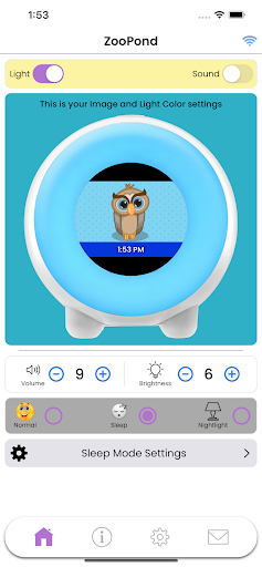 Android application ZooPondKT screenshort
