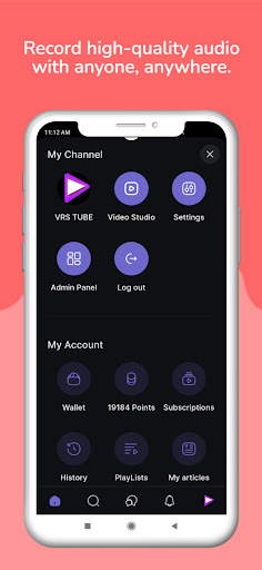 VRS TUBE - WATCH AND EARN Screen 3