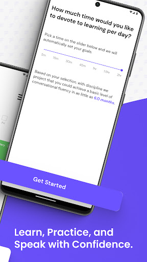 Fluency: AI Spanish Lessons Screen 2