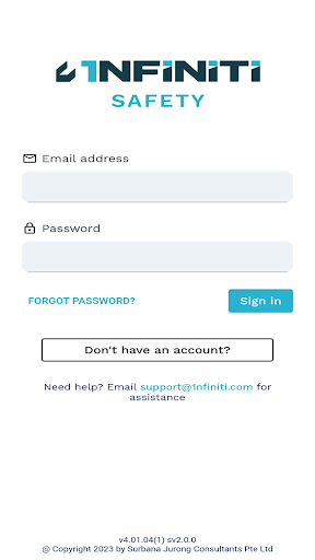 1nfiniti SAFETY Screen 3