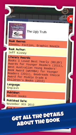 Books Authors Crossword Puzzle Screen 3