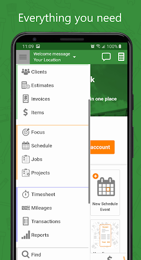 Contractor Estimate & Invoice Screen 2