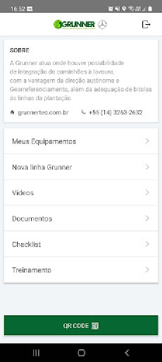 Grunner App - Clientes Screen 2