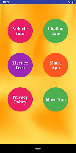Android application Gadi Number Se Malik Ka Naam screenshort