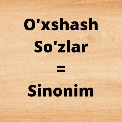 Sinonim soz oyin logo