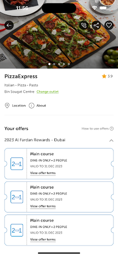 the Entertainer Rewards App Screenshot 3 - AppWisp.com