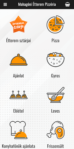 Mahagóni Étterem  Pizzéria