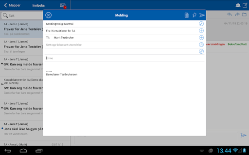 Meldeboka ansatt - Trondheim