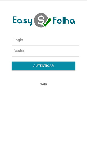 Android application EasyFolha screenshort