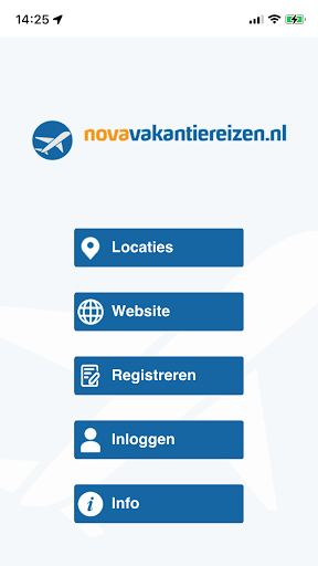 Android application novavakantiereizen.nl screenshort