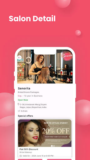 Senorita App Screen 3