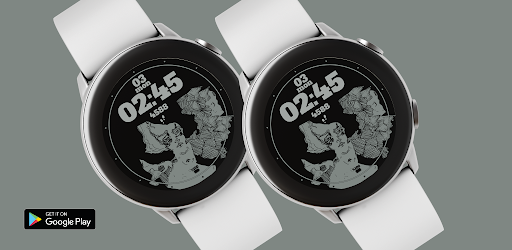 watch face hand drawn design